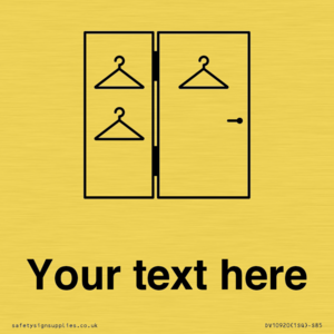 Custom information:  Large Changing room